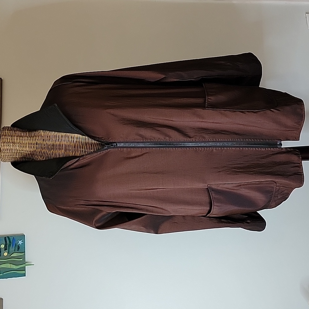 Vintage Maralyce Ferree Reversible Rain Jacket szS  BinI